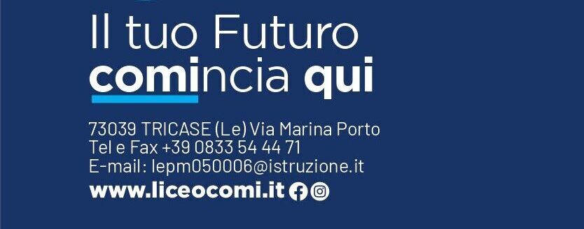 LA NUOVA BROCHURE DEL LICEO COMI
